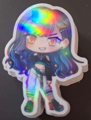 An Holo Sticker