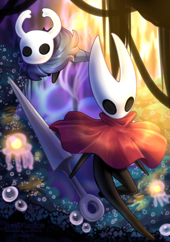 Hornet and Knight | Rimexin ❤️🧡💛